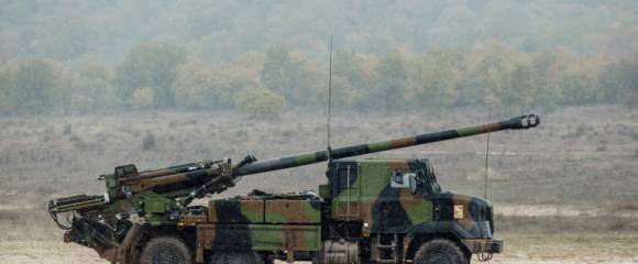 Démonstration du canon Caesar de KNDS sur le camp militaire de Canjuers , dans le sud de la FRance, le 20 octobre 2025 Démonstration du canon Caesar de KNDS sur le camp militaire de Canjuers , dans le sud de la FRance, le 20 octobre 2025