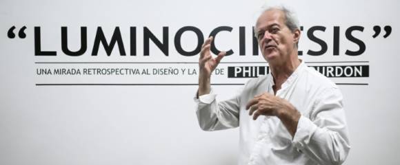 L'artiste français Philippe Gourdon, lors d'une interview à Caracas, le 2 octobre 2025 au Venezuela L'artiste français Philippe Gourdon, lors d'une interview à Caracas, le 2 octobre 2025 au Venezuela