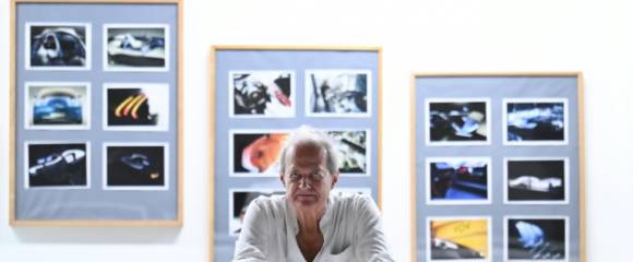 L'artiste français Philippe Gourdon, lors d'une interview à Caracas, le 2 octobre 2025 au Venezuela L'artiste français Philippe Gourdon, lors d'une interview à Caracas, le 2 octobre 2025 au Venezuela