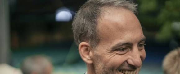 Le leader de Place publique Raphaël Glucksmann, le 27 septembre 2025, à Bram dans l'Aude Le leader de Place publique Raphaël Glucksmann, le 27 septembre 2025, à Bram dans l'Aude