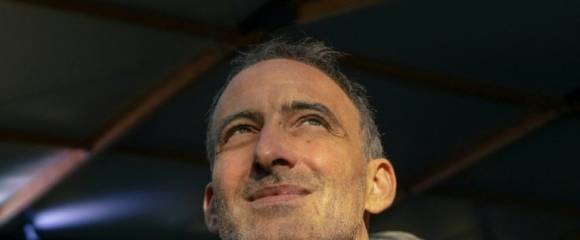 Le leader de Place publique Raphaël Glucksmann, le 27 septembre 2025, à Bram dans l'Aude Le leader de Place publique Raphaël Glucksmann, le 27 septembre 2025, à Bram dans l'Aude