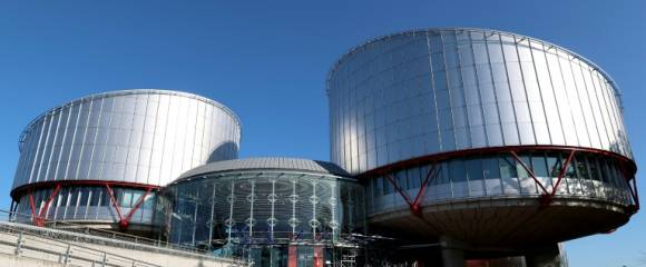 La Cour européenne des droits de l'homme (CEDH) à Strasbourg, le 27 septembre 2023 La Cour européenne des droits de l'homme (CEDH) à Strasbourg, le 27 septembre 2023