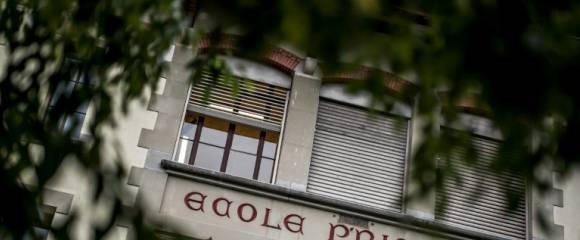 L'école primaire Cropettes à Genève, le 17 octobre 2025 L'école primaire Cropettes à Genève, le 17 octobre 2025