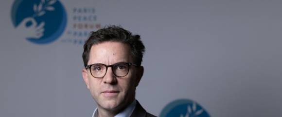 Justin Vaisse, directeur général du Forum de Paris pour la Paix, le 27 octobre 2025 à Paris Justin Vaisse, directeur général du Forum de Paris pour la Paix, le 27 octobre 2025 à Paris