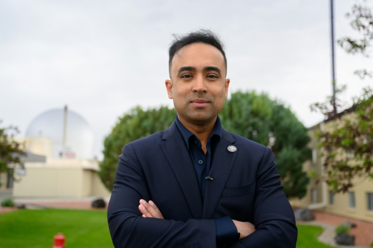 Yasser Arafat, directeur technique d'Aalo Atomics, au laboratoire national de l'Idaho, à l'ouest d'Idaho Falls, Idaho, le 25 juin 2026