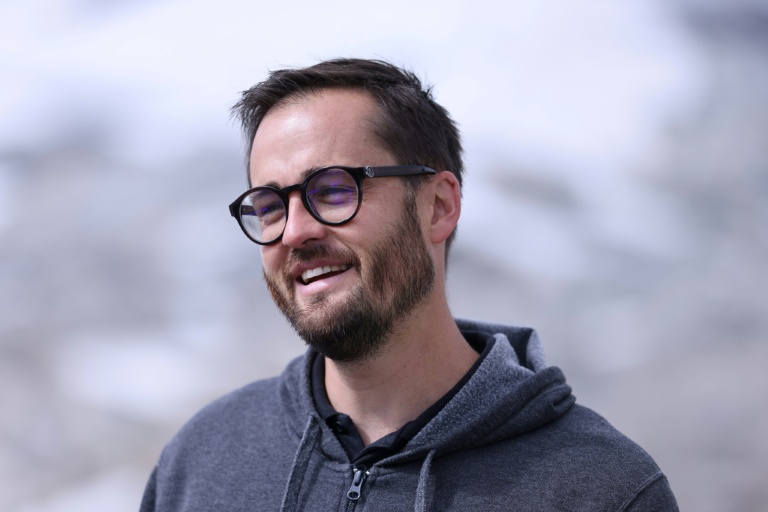 Clément Colin, président d'Altta, la société publique qui a repris la gestion du domaine skiable de la Grande Motte, le 11 juillet 2026 à Tignes, en Savoie