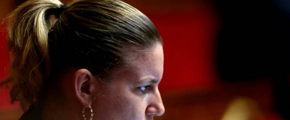 La présidente des députés LFI Mathilde Panot, le 22 octobre à Paris La présidente des députés LFI Mathilde Panot, le 22 octobre à Paris