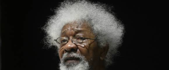 L'écrivain nigérian Wole Soyinka à Lagos, le 13 janvier 2020 L'écrivain nigérian Wole Soyinka à Lagos, le 13 janvier 2020