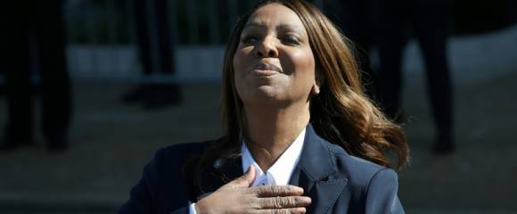 La procureure générale de l'Etat de New York, Letitia James, le 24 octobre 2025 à Norfolk, en Virginie La procureure générale de l'Etat de New York, Letitia James, le 24 octobre 2025 à Norfolk, en Virginie