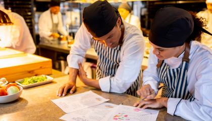 6 conseils pour créer un menu de restaurant alléchant et rentable