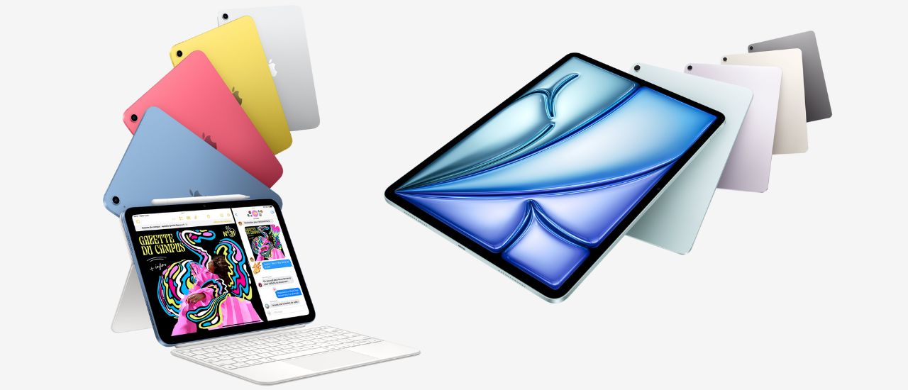 Quelles différences entre l’iPad et l’iPad Air ?